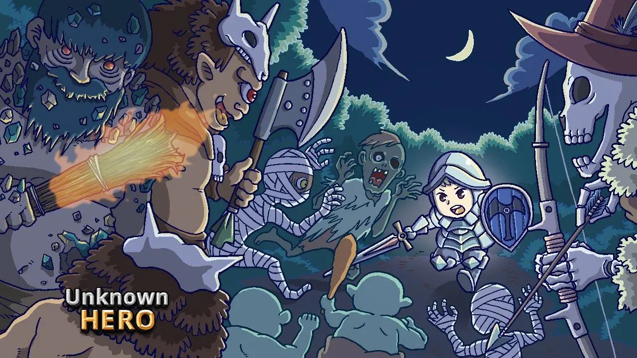 Unknown HERO - Farming RPG v3.0.305 APK Мод (Меню, Множитель урона, Режим бога.) Screenshot 1 Unknown HERO - Farming RPG v3.0.305 APK Мод (Меню, Множитель урона, Режим бога.) Screenshot 1