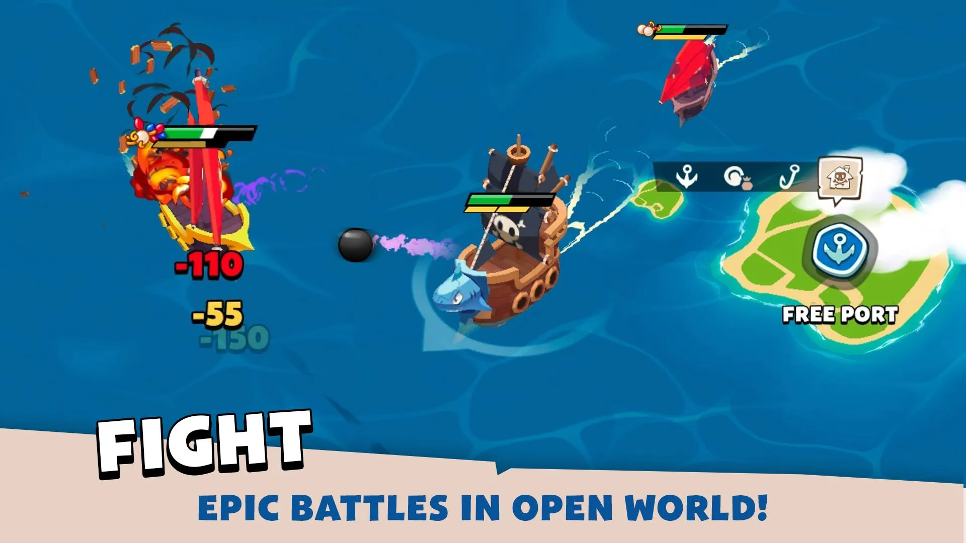 Pirate Evolution! v0.27.0 APK Мод (Много денег) Screenshot 4