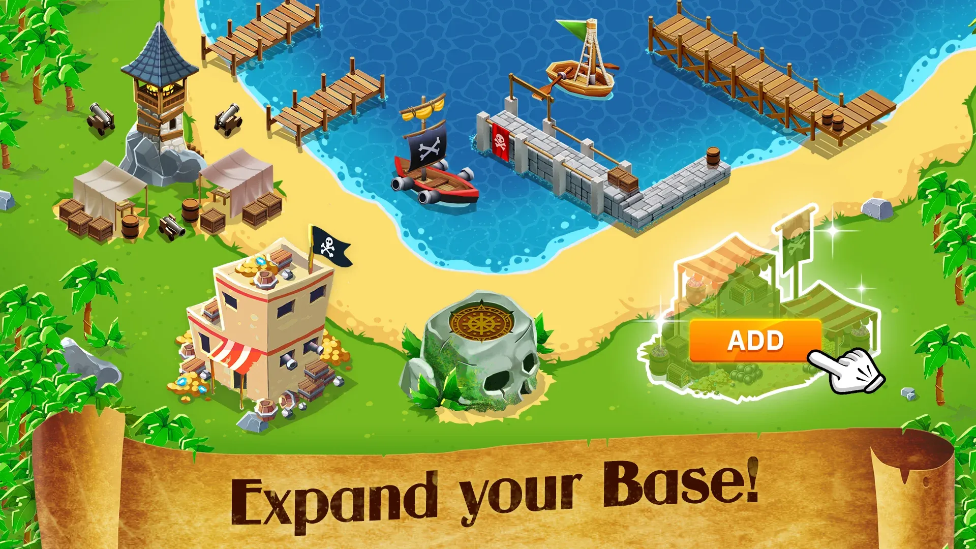 Idle Pirate Tycoon v1.20.0 APK Мод (Меню, Много денег) Screenshot 5