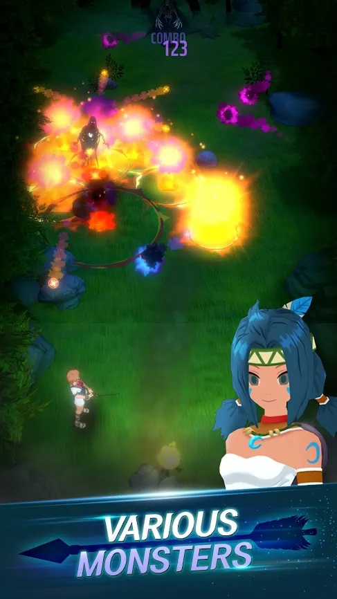 Night Archer [мод: режим бога] Screenshot 3