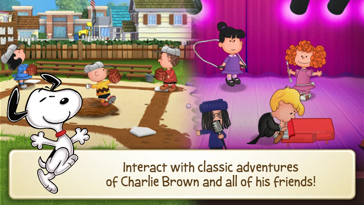 Snoopy's Town Tale CityBuilder [мод: много денег] Screenshot 5