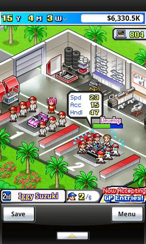 Grand Prix Story v2.2.8 APK Мод (Много денег) Screenshot 2 Grand Prix Story v2.2.8 APK Мод (Много денег) Screenshot 2