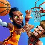 Скачать полную версию Basketball Arena Мод (Меню, Мега Корзина, Заморозка противника) на Андроид