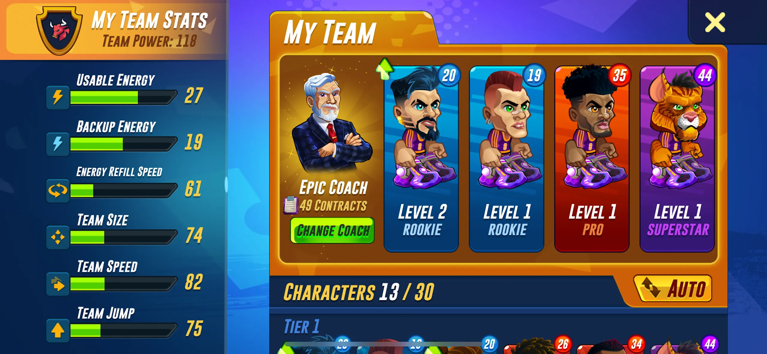 Basketball Arena v1.126.1 APK Мод (Меню, Мега Корзина, Заморозка противника) Screenshot 4