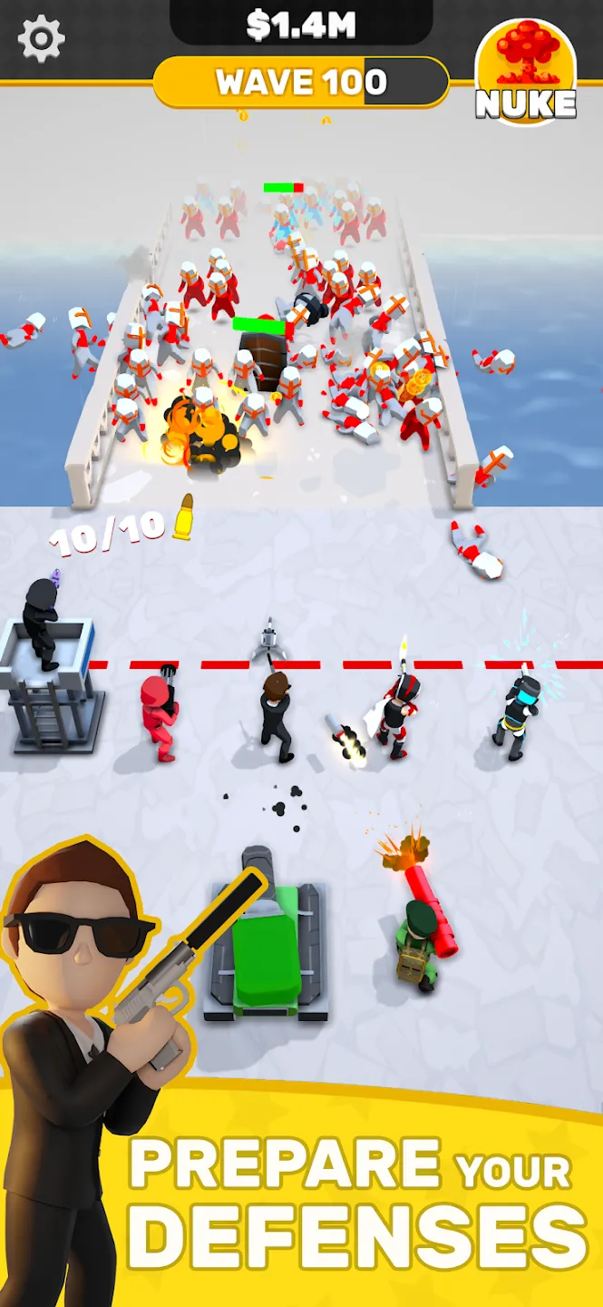 Idle Army v14.1.0 APK Мод (Тупой враг) Screenshot 3