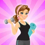 Скачать полную версию Idle Beauty Girl: Workout master [мод: много денег] на Андроид