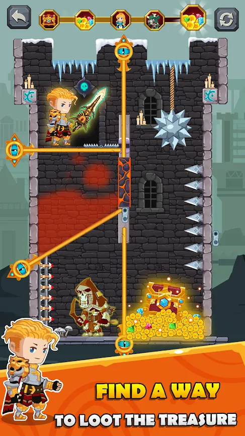How to Loot - Pin Pull [мод: много денег] Screenshot 1