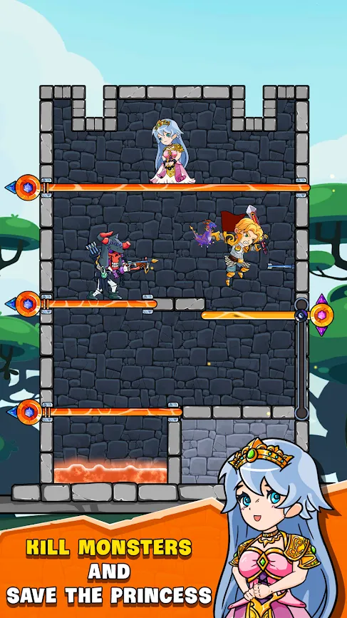 How to Loot 2 - Pin Pull [мод: много денег] Screenshot 1