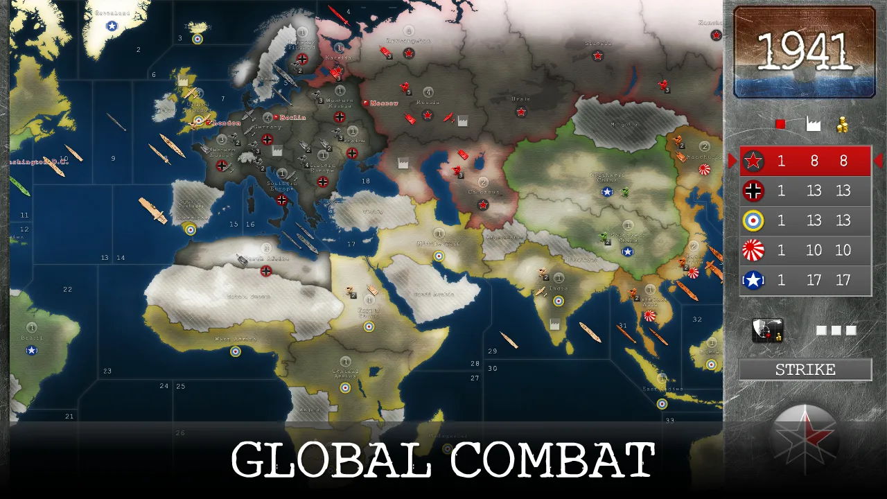 1941: World War Strategy [мод: полная версия] Screenshot 1