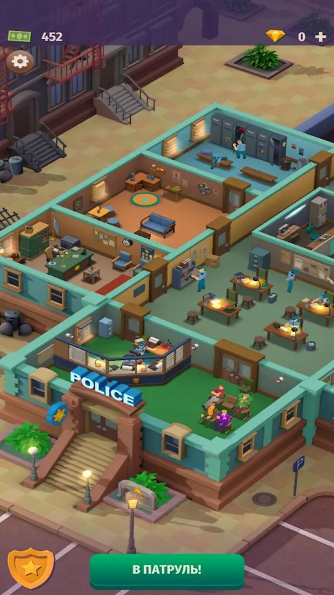 Police Inc: Полицейский Тайкон [мод: много денег] Screenshot 2