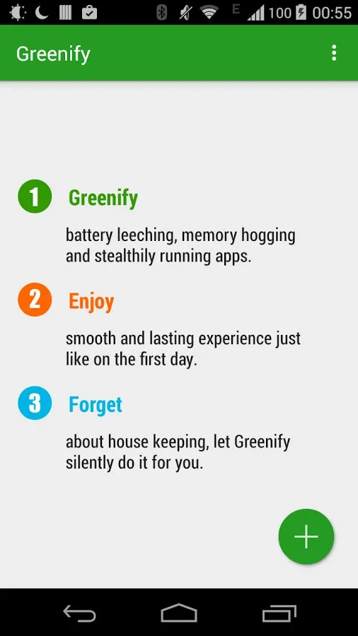 Greenify Screenshot 1 Greenify Screenshot 1
