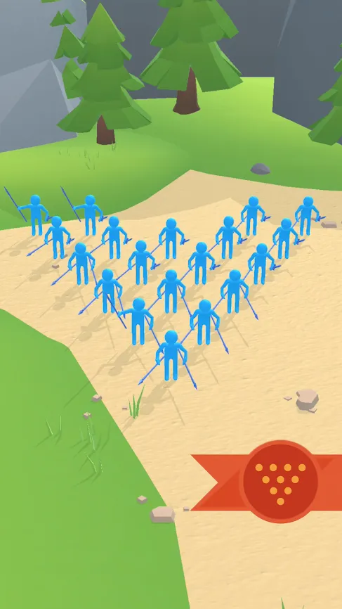 Big Battle 3D [мод: много денег] Screenshot 1