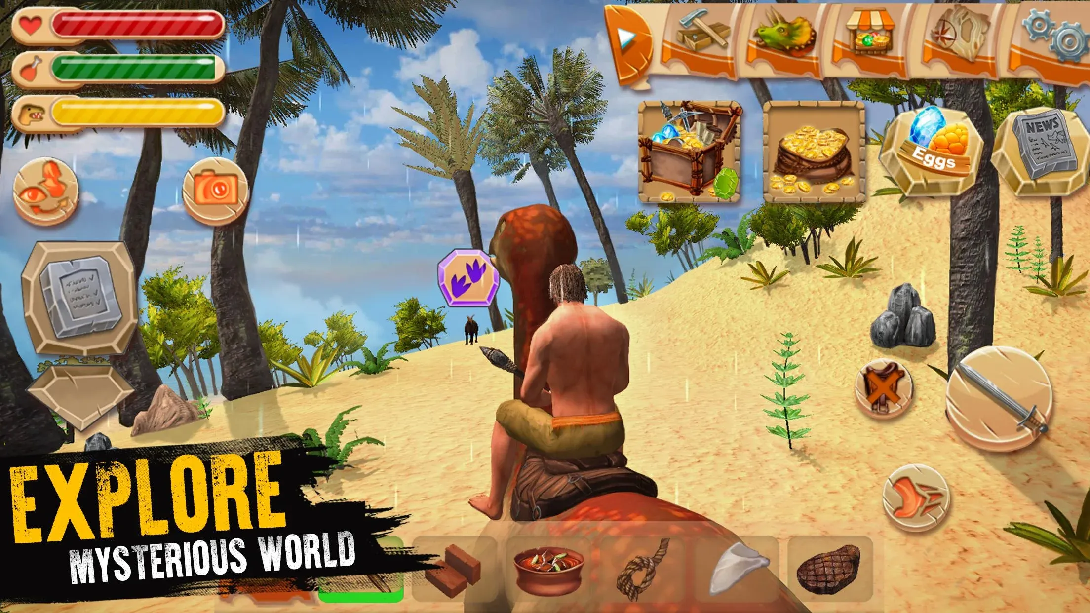Jurassic Survival Island v10.5 APK Мод (Много денег) Screenshot 5