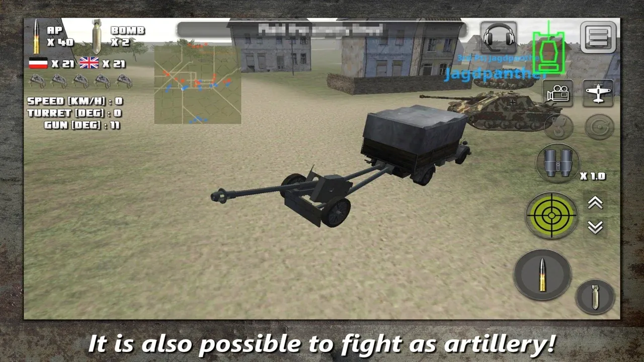 Атака на Танк : Мировая Война v5.0.1.1 APK Мод (Много денег) Screenshot 1