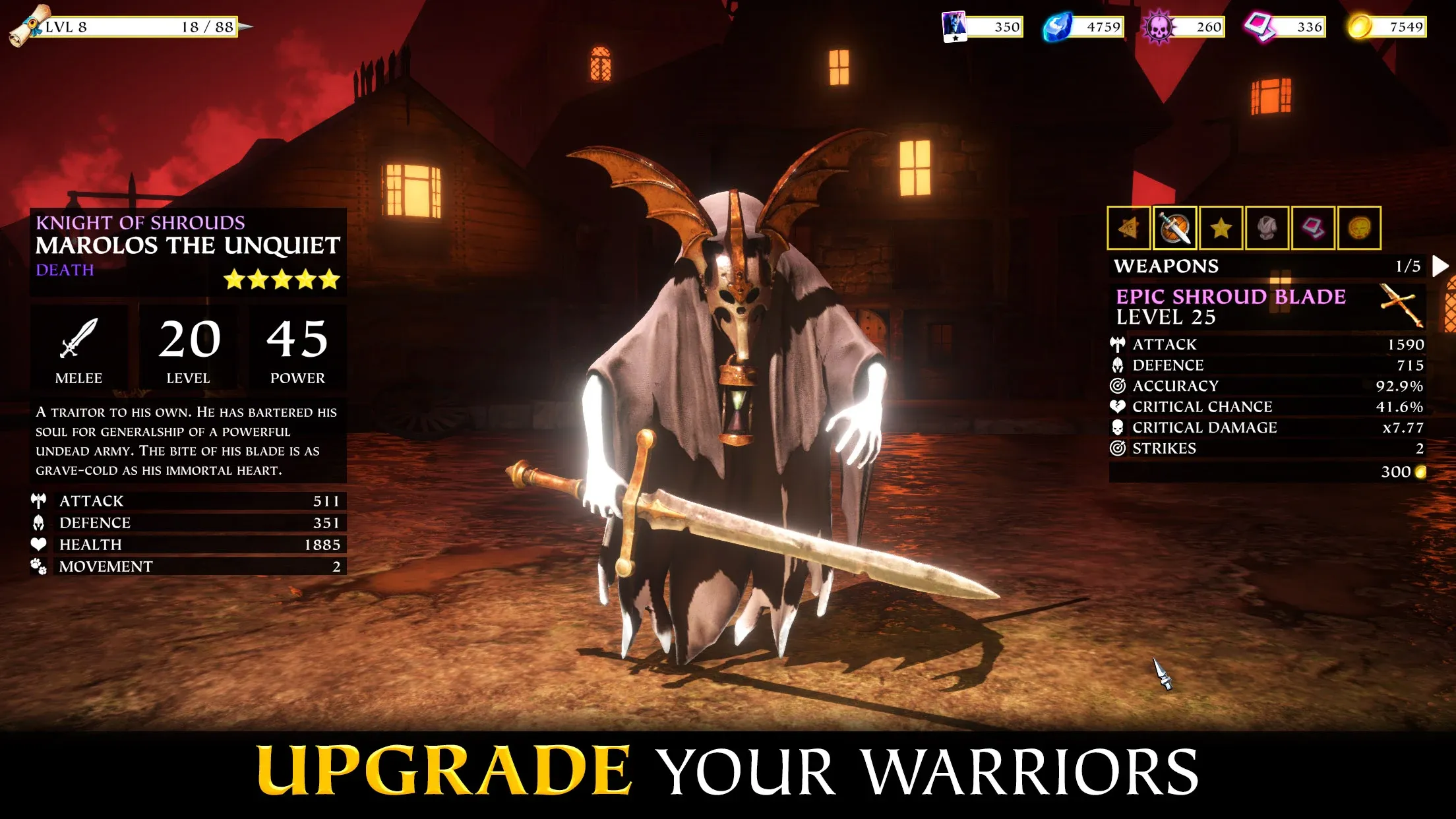 Warhammer Quest v2.5001 APK Мод (Меню, Один удар, Режим бога, Деньги) Screenshot 4