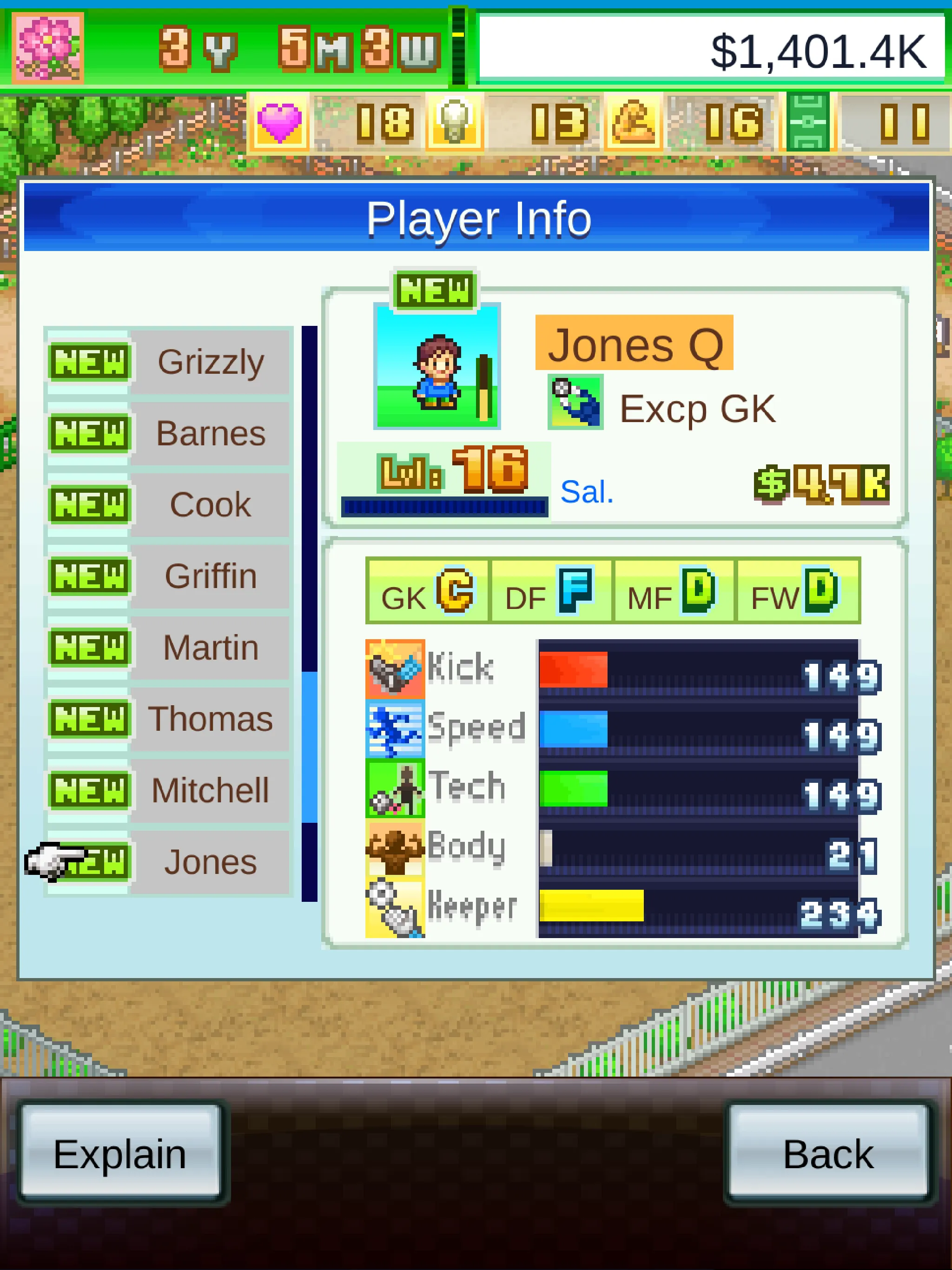 Pocket League Story [мод: полная версия] Screenshot 3