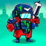 Мод на Андроид: Space Zombie Shooter: Survival [мод: высокий урон] на Андроид