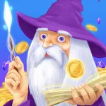 Взломанный Idle Wizard School – Ассамблея Волшебников [мод: много денег] на Андроид