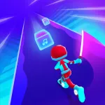 Мод на Андроид: Beat Blader 3D: EDM Music Race [мод: всё открыто] на Андроид