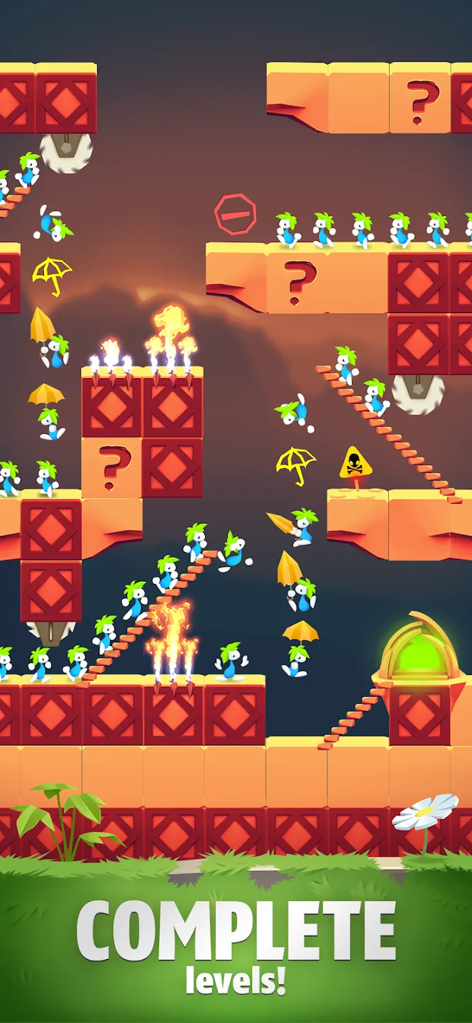 Lemmings: головоломка v9.2.0 APK Мод (Меню, Много денег, VIP) Screenshot 1