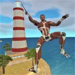 Мод на Андроид: Rope Hero 3 Мод (Мега Меню, Режим бога, Много денег и навыков) на Андроид