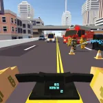 Мод на Андроид: Blocky Moto Racing – мотоцикл симулятор [мод: всё открыто] на Андроид