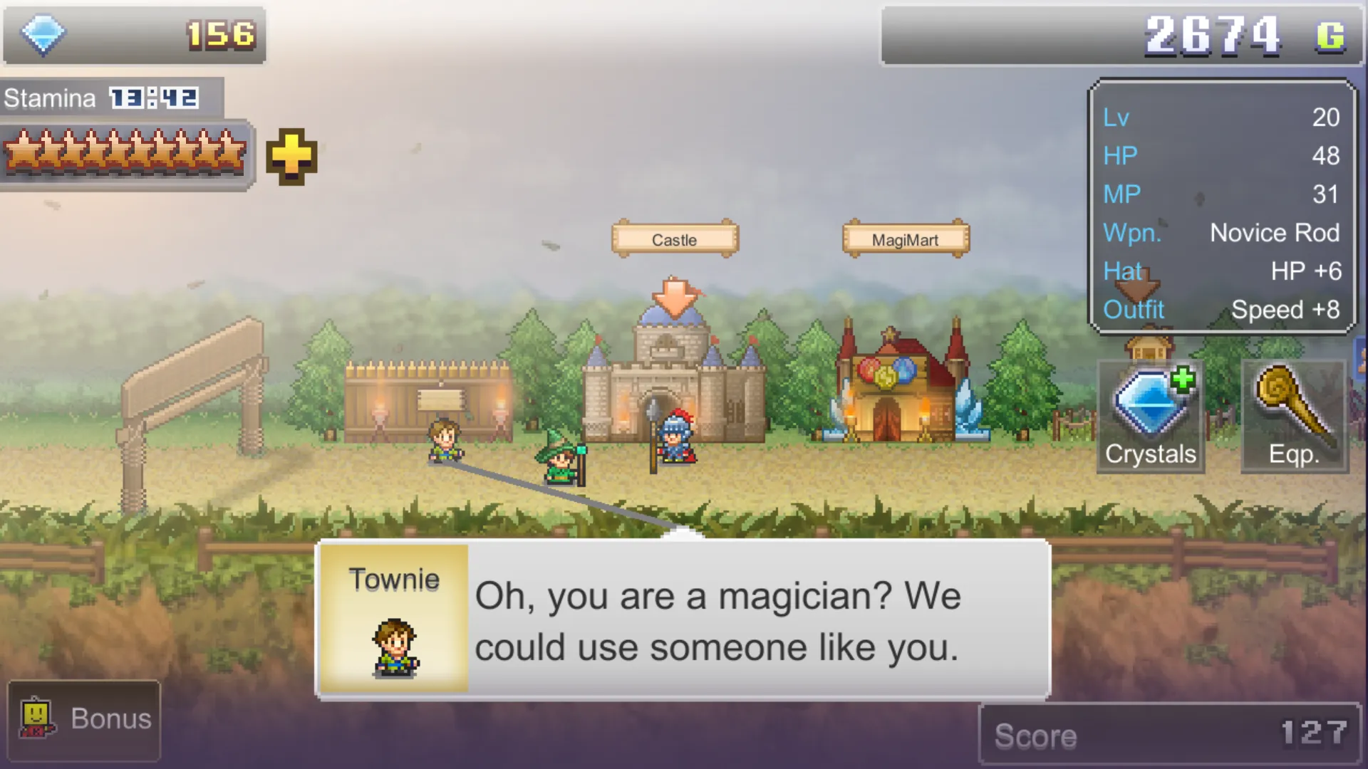 Magician's Saga [мод: много денег] Screenshot 2