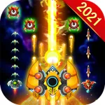 Скачать мод Space Hunter: Galaxy Attack Arcade Shooting Game [мод: много денег] на Андроид