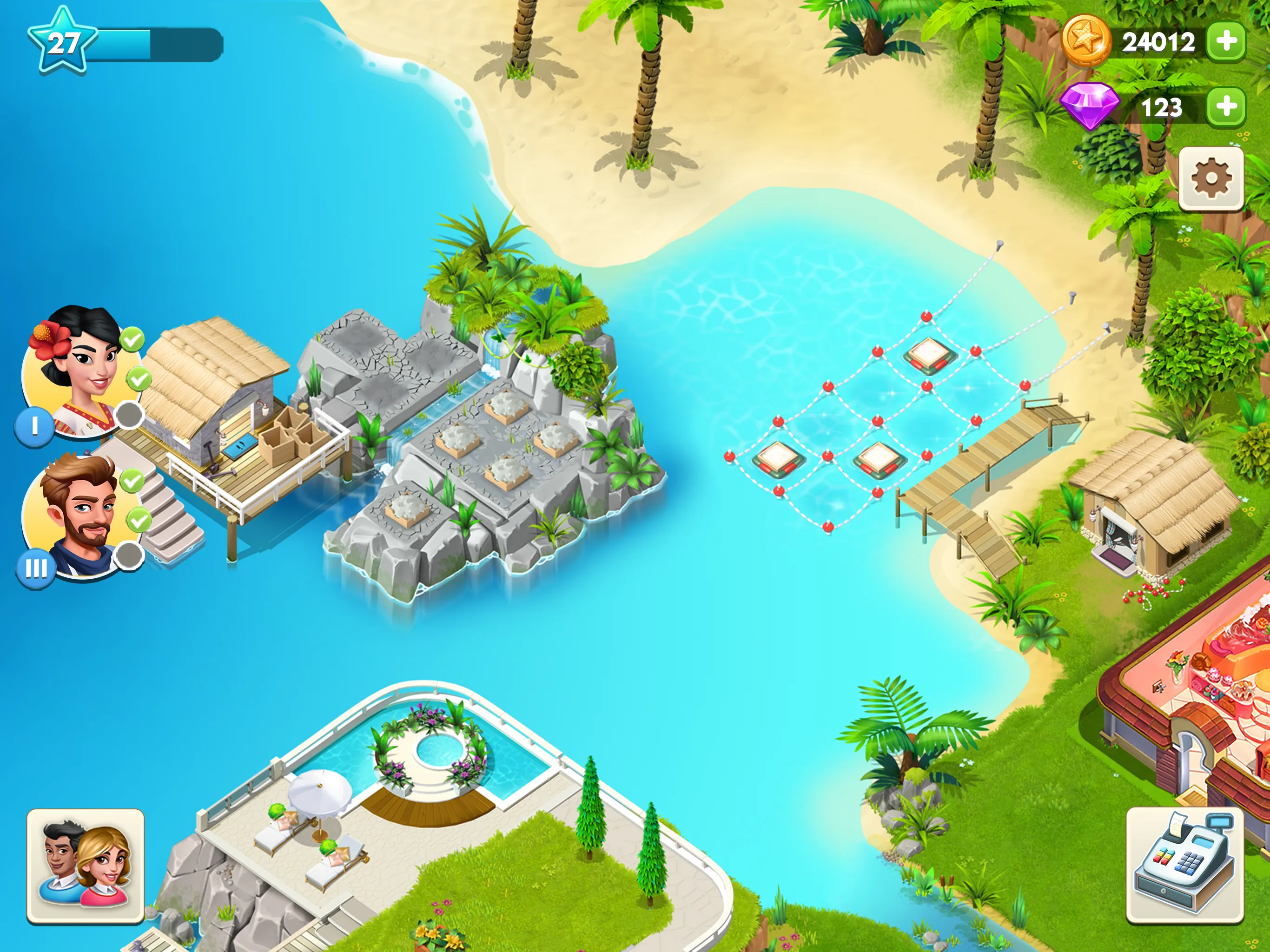 My Spa Resort: Развивайте, стройте, украшайте [мод: много денег] Screenshot 1