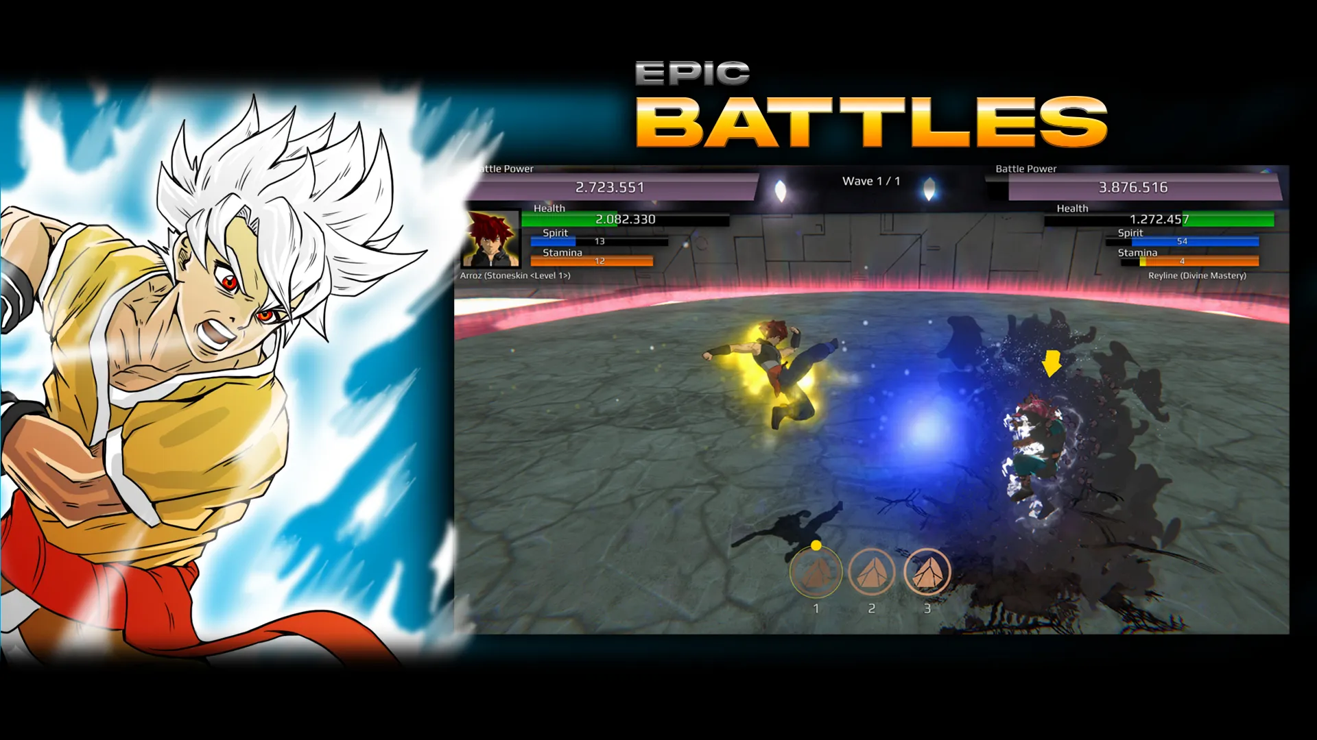 Burst To Power [мод: бесконечные скиллы] Screenshot 1