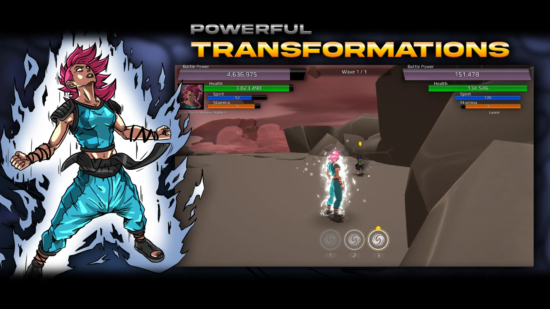 Burst To Power [мод: бесконечные скиллы] Screenshot 4