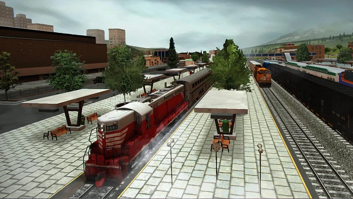 Train Simulator PRO v1.6 APK Мод (Много бриллиантов) Screenshot 2