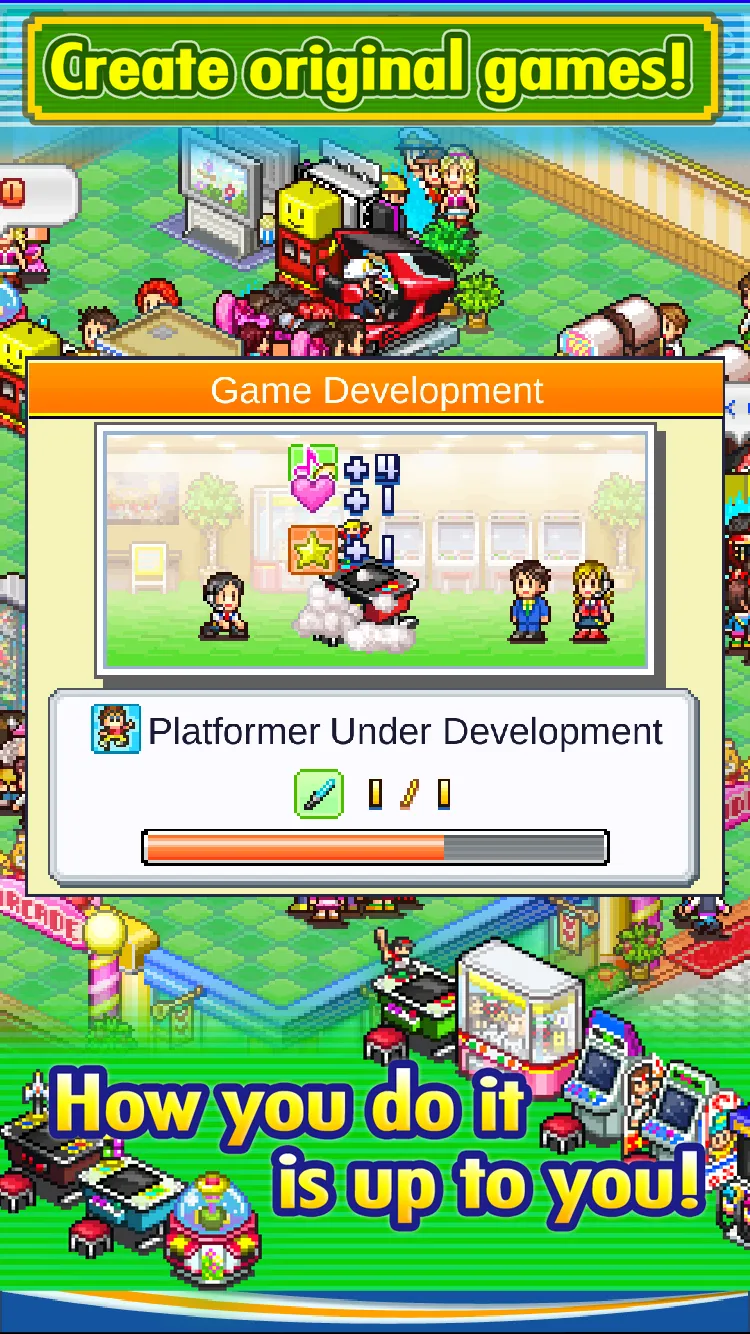 Pocket Arcade Story [мод: много денег] Screenshot 4