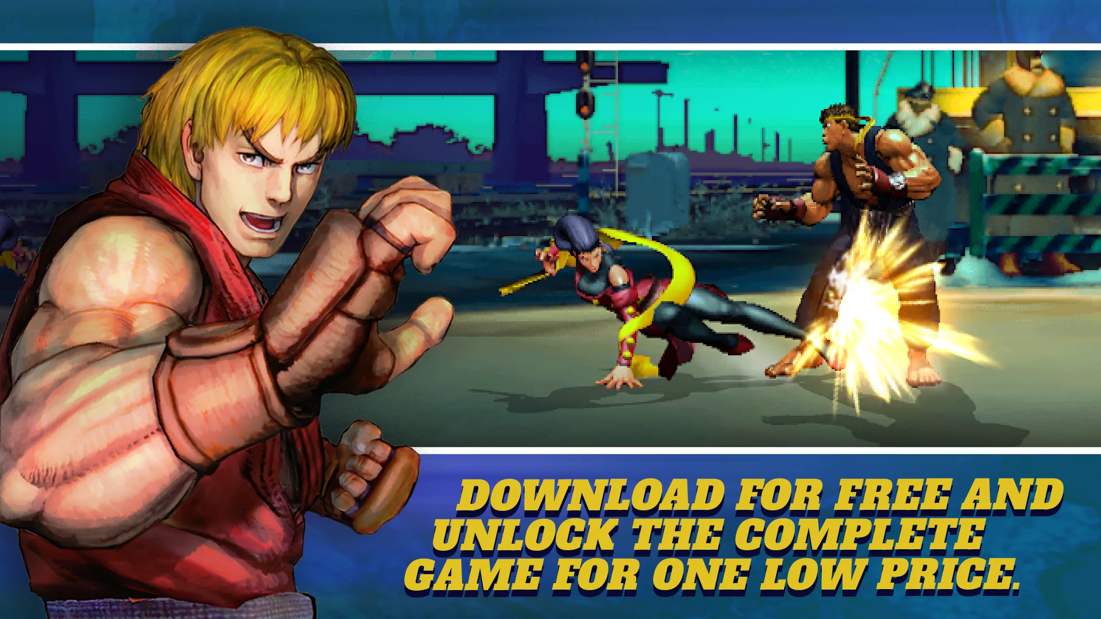 Street Fighter IV Champion Edition v1.08.02 APK Мод (Меню, Множитель атаки, Режим бога) Screenshot 1