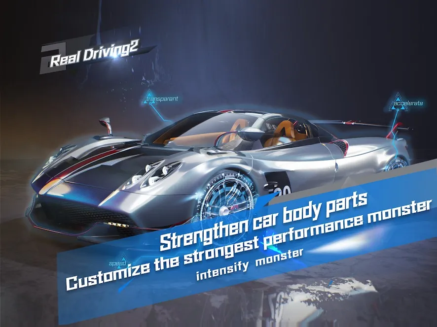 Real Driving 2: Лучший симулятор автомобиля [мод: много денег] Screenshot 2