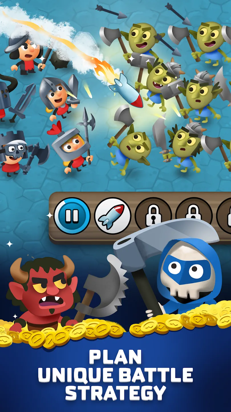 King Royale: Idle Tycoon v3.1.7.665 APK Мод (Меню, Много денег, Без рекламы) Screenshot 2