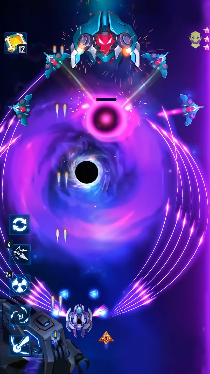 WindWings: Космический шутер v1.3.116 APK Мод (Меню, Режим бога, Деньги, Premium) Screenshot 2