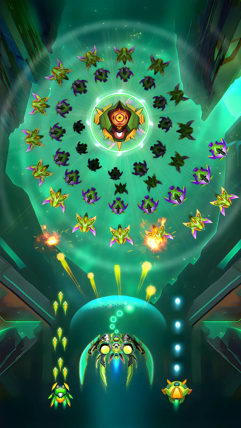 WindWings: Космический шутер v1.3.116 APK Мод (Меню, Режим бога, Деньги, Premium) Screenshot 4