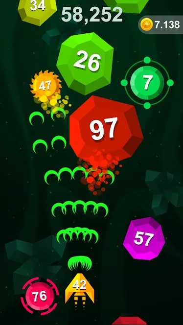 Attack the Block: Shoot'em Up [мод: много денег] Screenshot 1