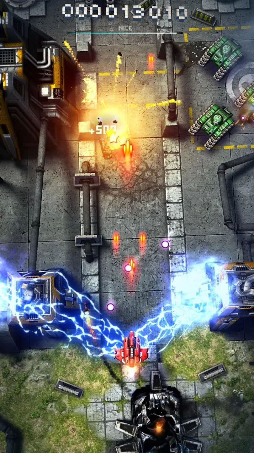 Sky Force 2014 v1.50 APK Мод (Меню, Много денег, Режим бога, Урон) Screenshot 2