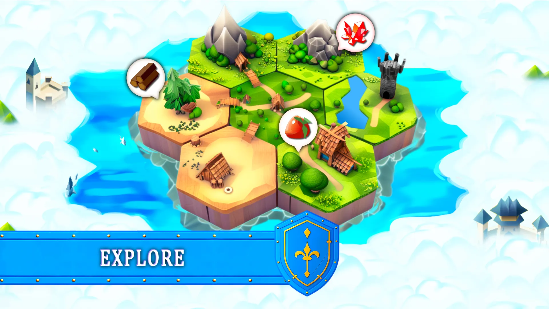 Hexapolis: Цивилизация v2.09.07 APK Мод (Меню, Много денег, VIP) Screenshot 1