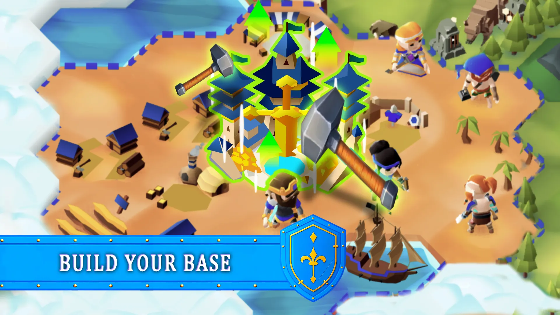 Hexapolis: Цивилизация v2.09.07 APK Мод (Меню, Много денег, VIP) Screenshot 2