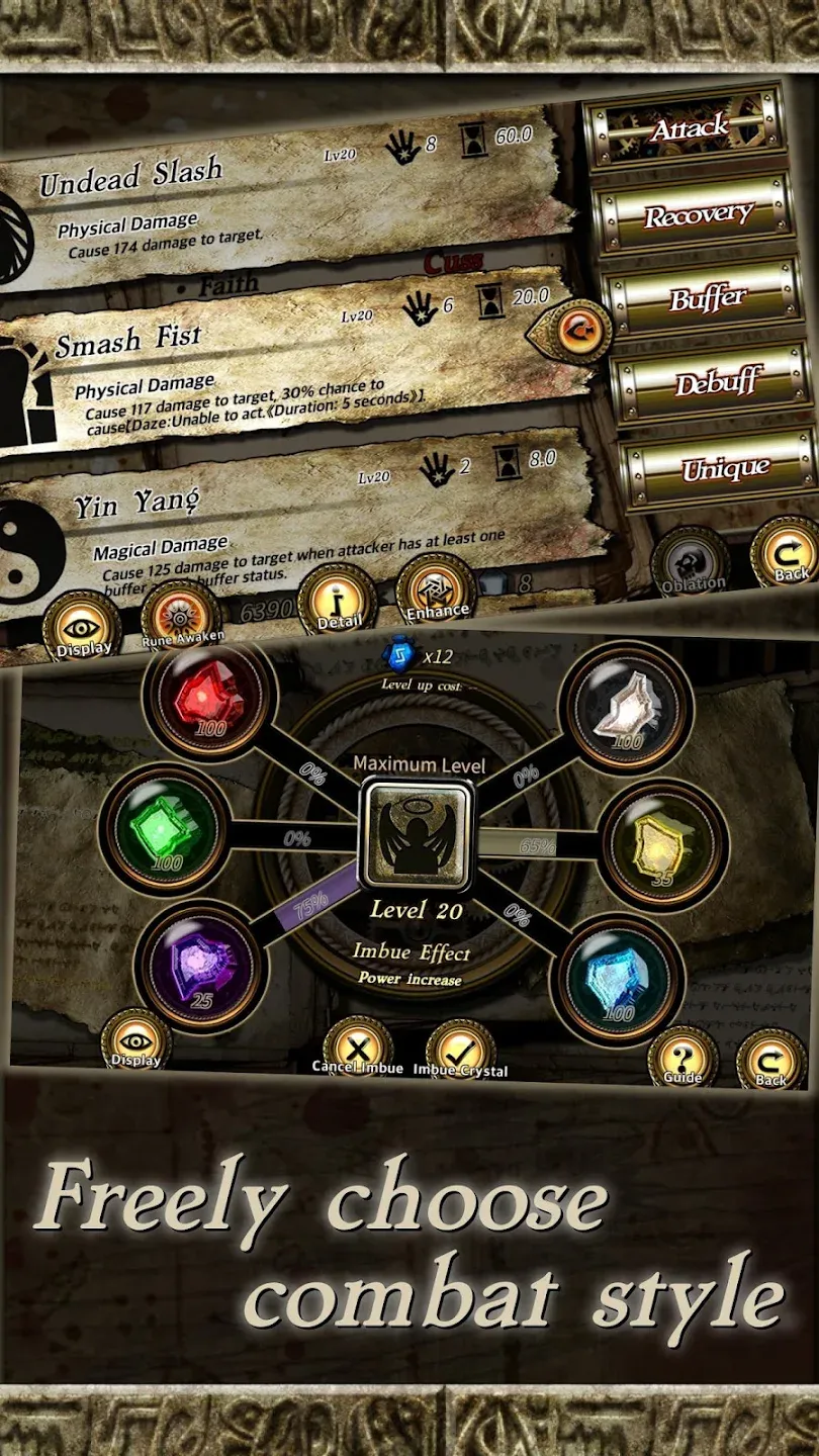 Восход Рун v1.976 APK Мод (Меню, Без промаха, Режим бога, Деньги) Screenshot 3