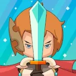 Взломанный Click Chronicles Idle Hero [мод: много денег] на Андроид