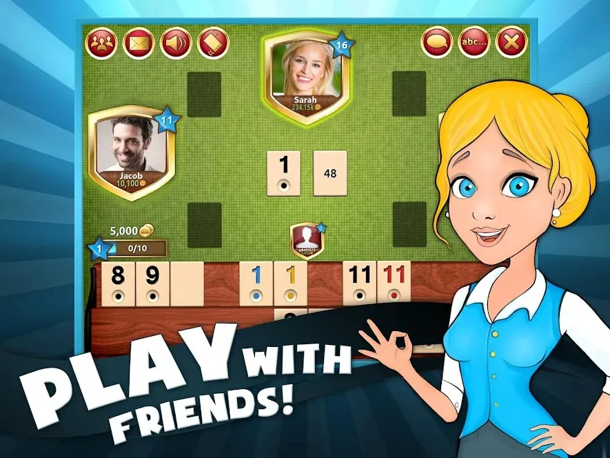 Okey Pro [мод: много денег] Screenshot 1
