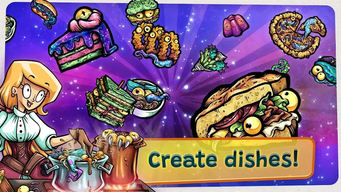 Alien Food Invasion [мод: много денег] Screenshot 3