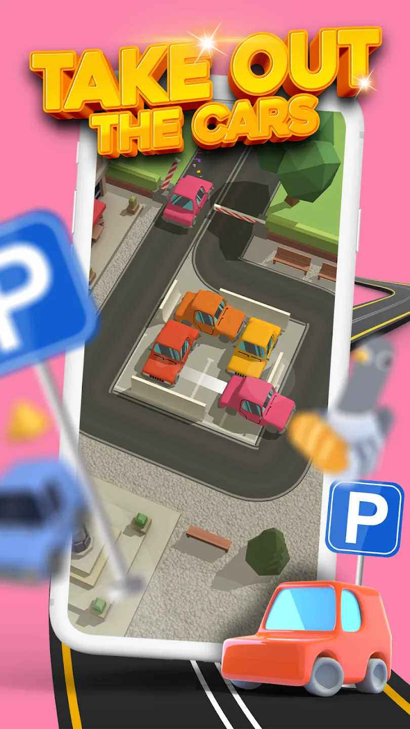 Parking Jam 3D v231.0.14 APK Мод (Много денег) Screenshot 1