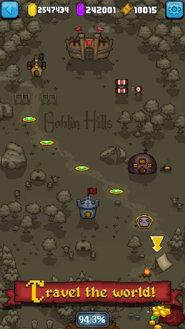 Dash Quest [мод: меню] Screenshot 4