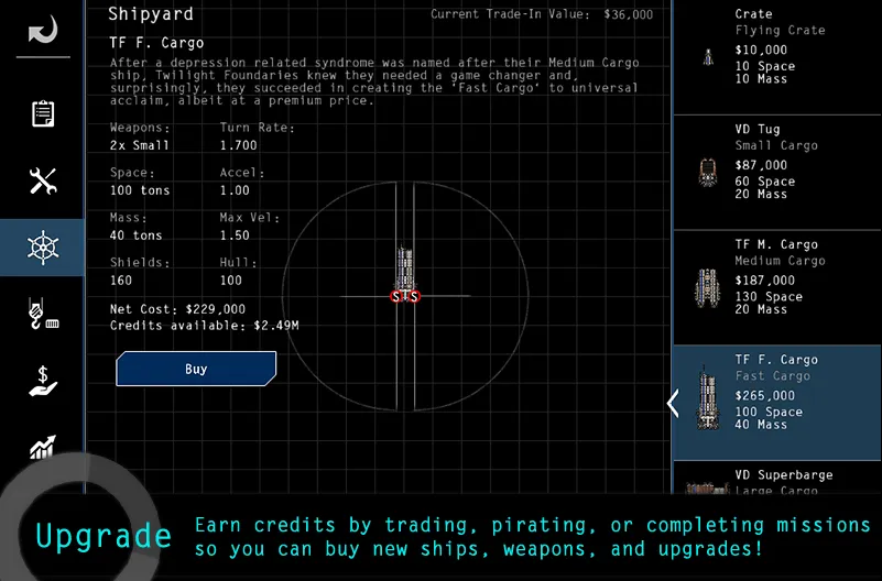 Space RPG 3 v1.2.2 APK Мод (Много денег) Screenshot 3