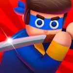 Скачать полную версию Mr Ninja – Slicey Puzzles [мод: всё открыто] на Андроид